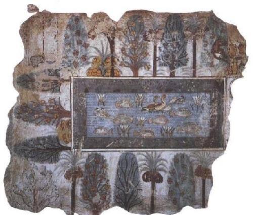 墓室壁画之迷_墓室壁画_克努姆赫特普墓室壁画