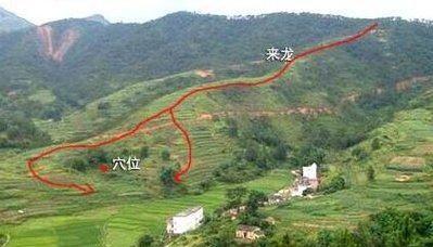 墓地风水宝地图解_墓地风水100例图解_墓地风水图解实例大全