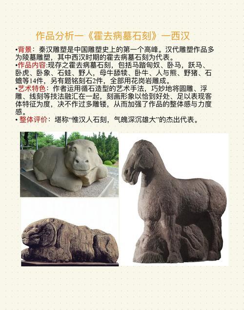 霍去病墓石雕群_群墓石雕霍去病图片_霍去病墓石雕群的意义