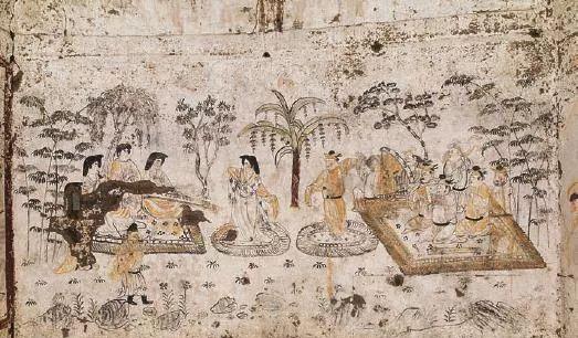 墓室壁画_墓室壁画的特征和技法_墓室壁画的起源
