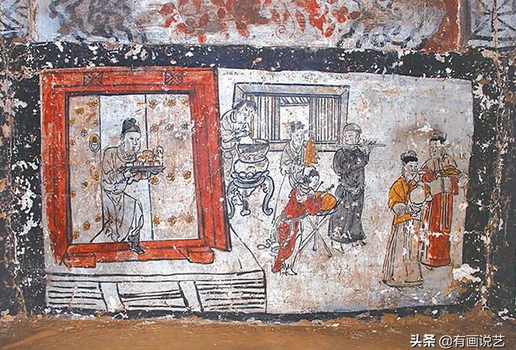 古墓壁画值钱吗_古墓壁画_古代壁画墓